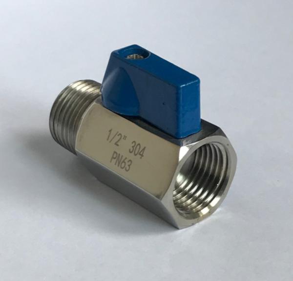 Brass Plating Collaterals Material F * M Casting Ball Valve 1000psi