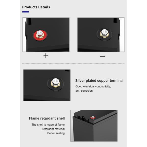 Жизнь цикла блока батарей 5000 ранга 12v 100Ah Lifepo4 для велосипеда тележки гольфа электрического