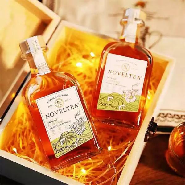500ml 700ml 800ml Glass Bottle Custom Glass Bottle for Wine Whiskey Empty Square Bottle