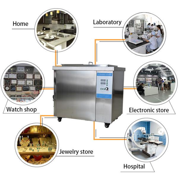 Уборщик промышленной нержавеющей стали ультразвуковой для стекел