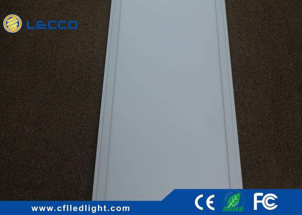 IP20 Cool White Flat Panel LED Lights 300 x 1200 High Lumens For Toilet / Supermarket