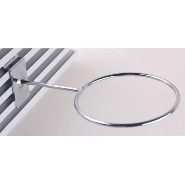 Mobile Sports Display Rack Electroplating Steel Basketball Hook For Slat Panel