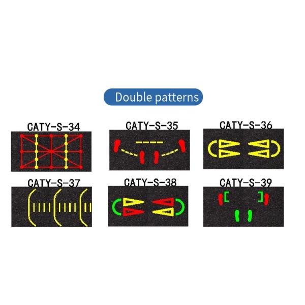 Практические тренажерные коврики 1000х1000мм, устойчивые к ударам