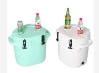 Caixa de gelo redonda de acampamento 25L dos produtos exteriores de Rotomoulded
