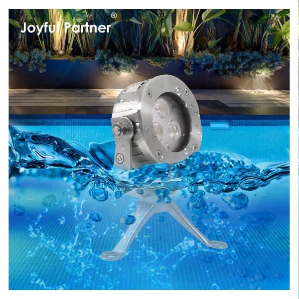 Luz de piscina LED à prova d'água exterior 3W 6W Luz de fonte LED IP68