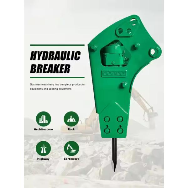 El motor de las máquinas de excavación de rocas de 20 toneladas