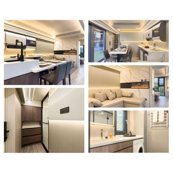 All-aluminum Alloy Shell Five-in-one Modular Integrated Prefabricated House