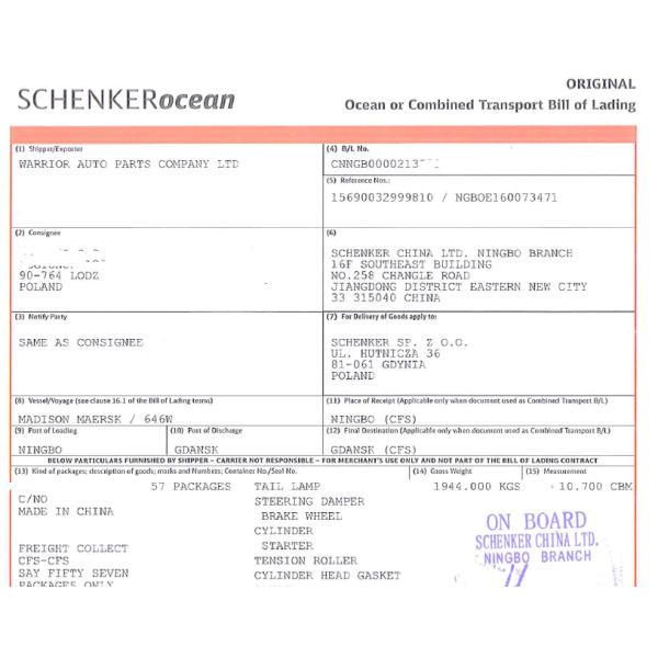 Ram 3.6L 68310865AF Oil Cooler Assembly For Chrysler Dodge Engine