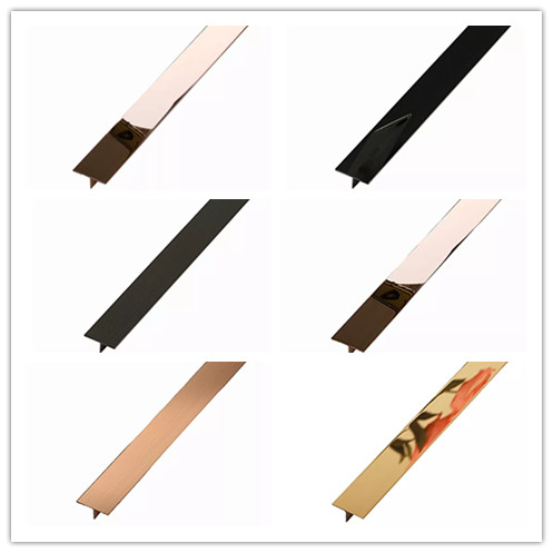 Wall Edge Metal 304 Stainless Steel Trim For Ceramic Protection