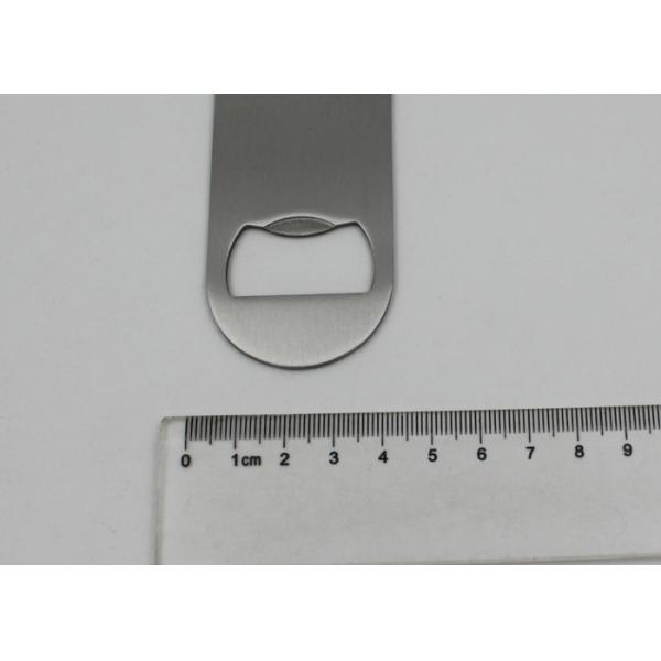 Personalized Flat Stainless Steel Bottle Opener with Engraved logo