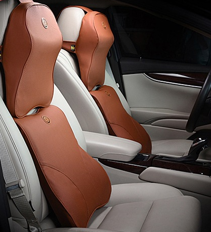 Enhance Your Driving Experience with Memory Foam Car Neck Pillow and Lumber Support