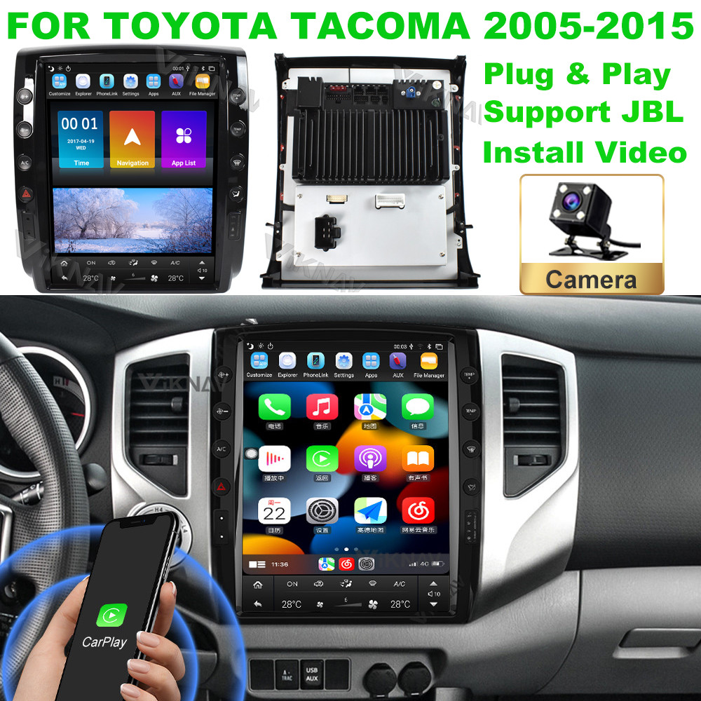 блок автомобиля андроида 12.1inch главный для ТОЙОТА Tacoma 2 N200 Hilux 2005 2015