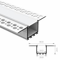 Perfil llevado de la pared del yeso del perfil T5 6063 decorativos arquitectónicos del cartón yeso de IP45 LED