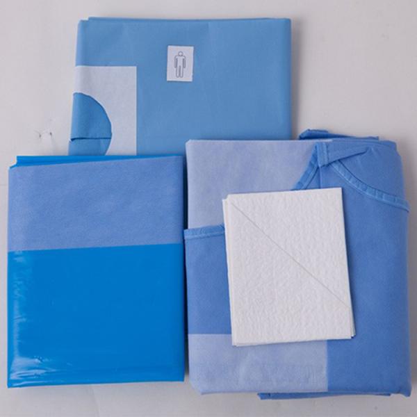 Surgical Kit Disposable Sterile Surgical Angiography Pack for Femora