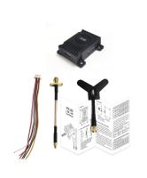 3.3Ghz FPV VTX Transmetteur vidéo longue portée 4W pour liaison vidéo drone DC 12V-36V