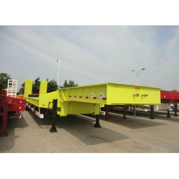 Heavy Duty Gooseneck 4 Axle  Lowboy Trailers 80 - 90 ton
