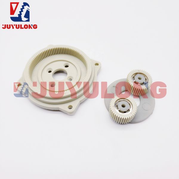JUYULONG E312/320V1/V2 for  Excavator Automatic Throttle Motor Throttle Motor Rubber Gear Accessories