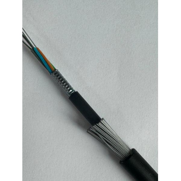 24Core Optical Fiber Cable GYTA33 GYFTY33 Under Water Stranded Armoured Loose Tube Cable
