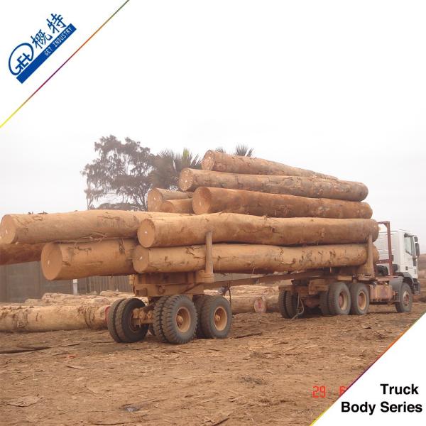 50T Tractor Truck for Heavy Duty Log and Timber Transportation in Forest Reserve