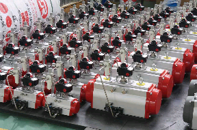 Acier inoxydable 304 316 ACTUATEUR ROTARE PNEUMATIQUE