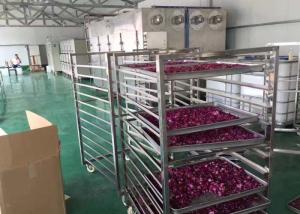 Circulation Vacuum Tray Dryer For Pharma , 24-216 Trays Flower Drying Machine