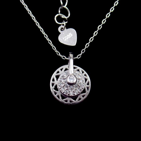 Годовщина ювелирных изделий ожерелья простого дизайна 925 серебряная, подарок, польза партии