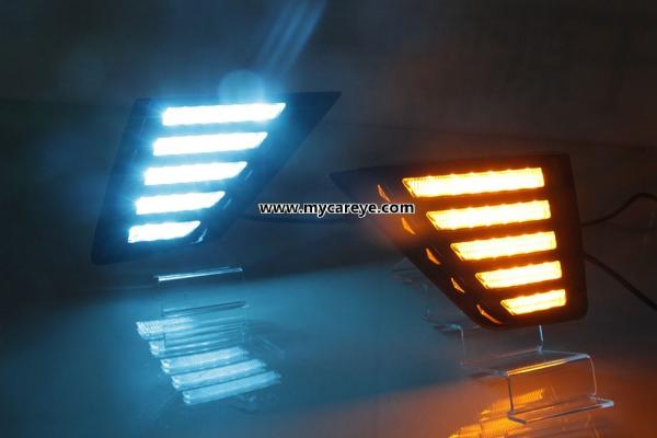Opel Insignia Car DRL LED Daytime driving turn signal Fog Lights