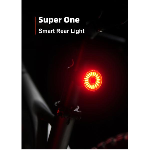 ROHS Bike And Cycle Accessories Tail Light USB Charging Seatpost Mounting