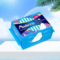 A toalha sanitária macia da absorção alta acolchoa almofadas pesadas descartáveis do período do fluxo