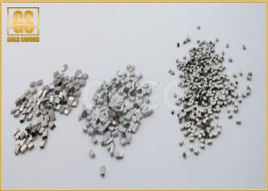 High Precision Tungsten Carbide Saw Tips , Saw Blade Tips Easy Welding