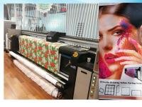 Pigmente la impresora de materia textil del poliéster de la tinta los 3.2m