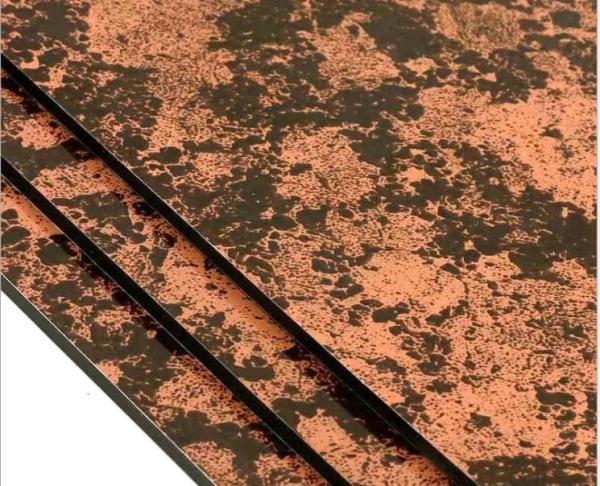 La publicité des feuilles composées en aluminium du granit ACP du panneau 1000mm 1220mm de PE pour le mur