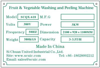 Industrial Baby Carrot Root Vegetable Washing And Peeling Machine Stainless Steel
