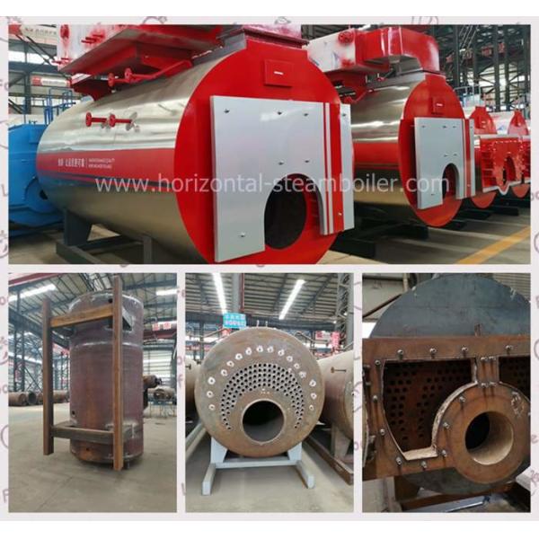 Масло ЛДО 1500кгс/Хр - увольнянный боилер природного газа эффективности 1.25кг/Км2г боилера пара горизонтальный