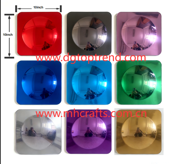 1.5mm Colorful Acrylic Bubble Mirror CE Certified Wall Art For Autism Sensory Rooms