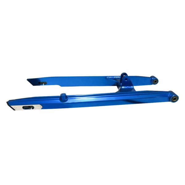 Red Custom Logo CNC Aluminum Alloy Extended Swing Arm for Yamaha LC150 Y15 Thickened