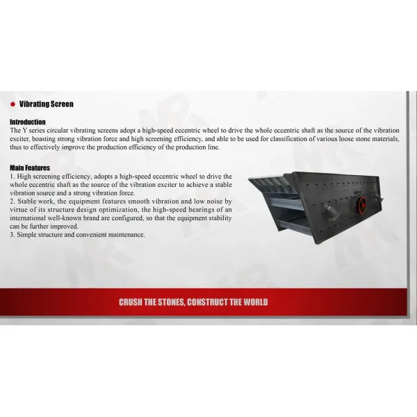 Horizontal Vibrating Screen 3YK2160 Multi Layers Vibro Screening Machine