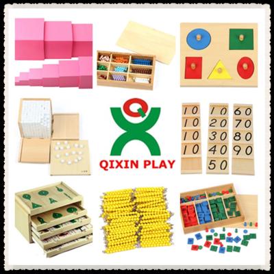 Maria montessori teaching material for nursery school / montessori set for kindergarten