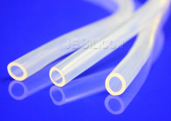 200℃ Resistance Medical Grade Silicone Tubing , Clear Silicone Hose No Smell
