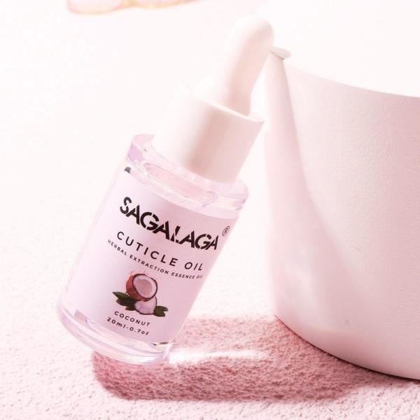 MSDS Certified Scentless Cuticle Oil with Vitamin E and Vitamin B Healthy Formulate Private Label Sagalaga Natural Nails