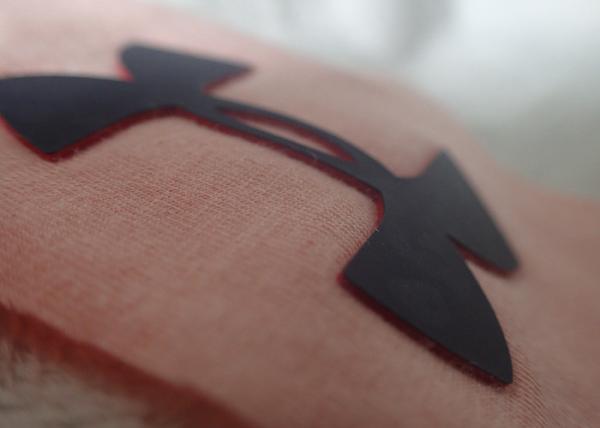 etiquetas da transferência térmica de 0.8mm para vestuários da roupa