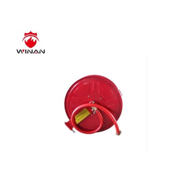 Bobine rouge de tuyau d'incendie de 25mm avec le tuyau de PVC pour l'équipement