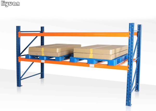 Anti Corrosion Warehouse Storage Shelves , Industrial Warehouse Shelving Robot Welding
