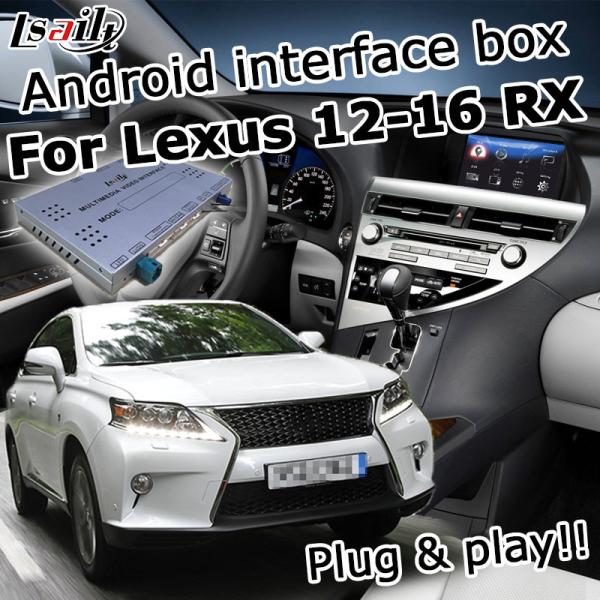 Lexus RX350 12-15 version Video Interface , 2/3GB RAM Android navigation box