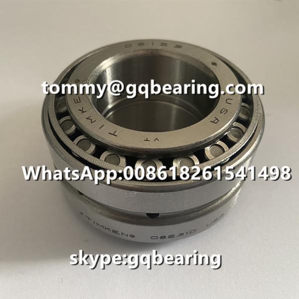 Gcr15 Steel Double Row Tapered Roller Bearing 08231D With 31.75mm Bore