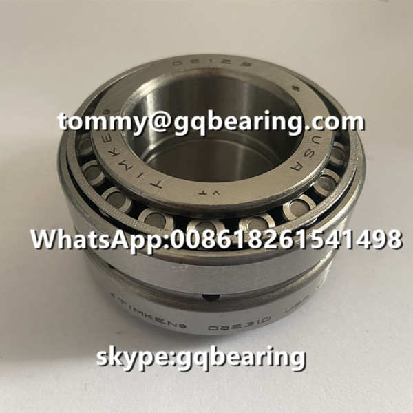 Gcr15 Steel Double Row Tapered Roller Bearing 08231D With 31.75mm Bore