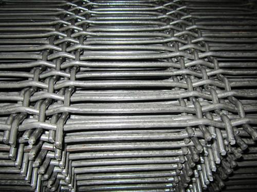 Acid Resistant 20 Mesh Galvanized Crimped Wire Mesh Bidirectional Flat Woven Steel