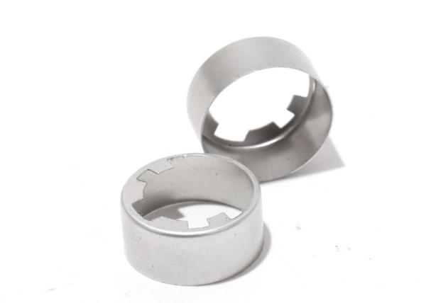 Deep drawn stainless steel sheet metal part , precision metal stamping parts