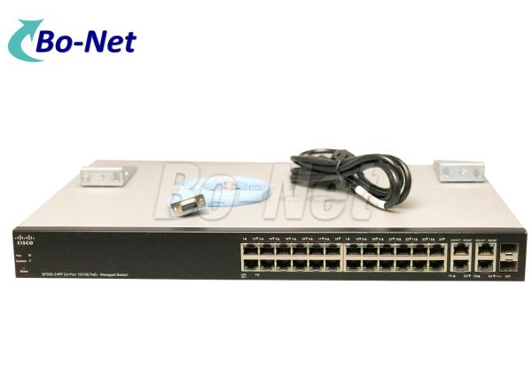 2 Combo SFP Ports Used Cisco Routers And Switches SF300-24PP-K9-CN CISCO SF300-24PP
