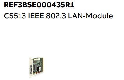 CS513 3BSE000435R1 ABB Module LAN IEEE 802.3